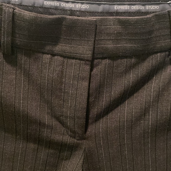 Express Editor edition dark brown pants - Picture 2 of 6